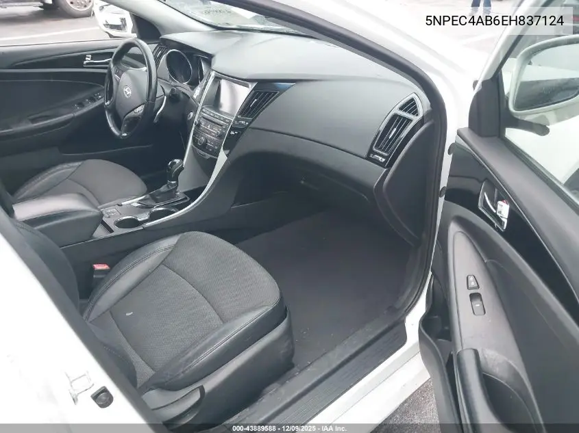 5NPEC4AB6EH837124 2014 Hyundai Sonata Se 2.0T