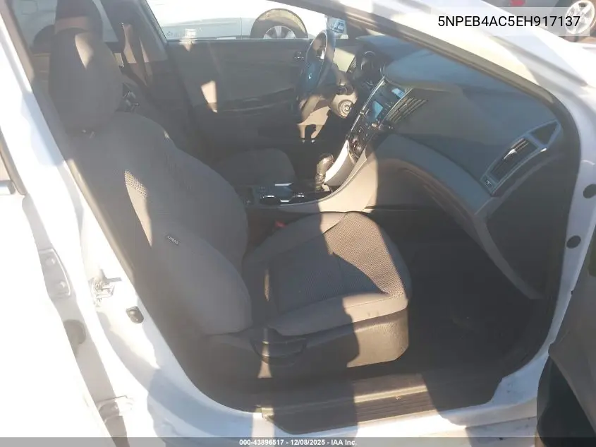 5NPEB4AC5EH917137 2014 Hyundai Sonata Gls