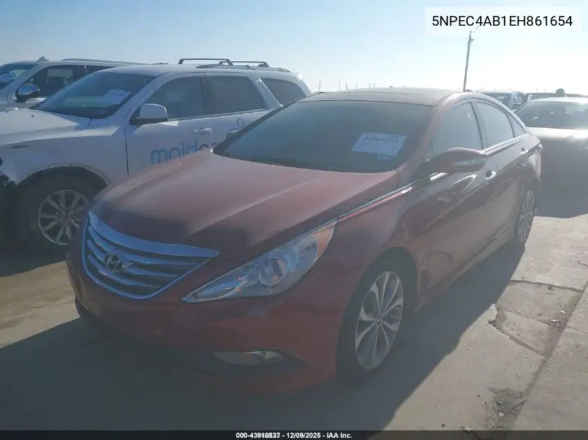 5NPEC4AB1EH861654 2014 Hyundai Sonata Se 2.0T