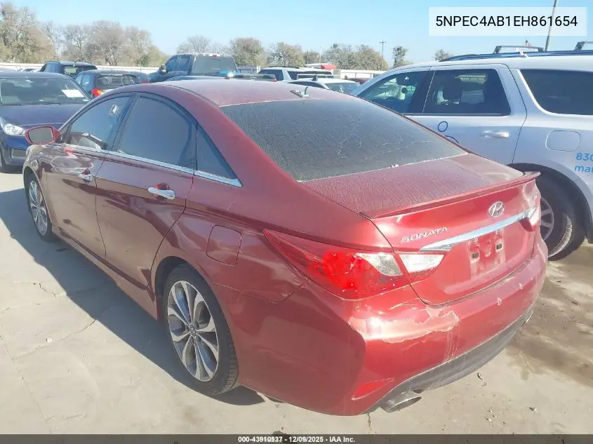5NPEC4AB1EH861654 2014 Hyundai Sonata Se 2.0T