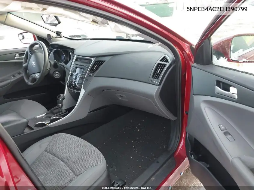 5NPEB4AC2EH890799 2014 Hyundai Sonata Gls