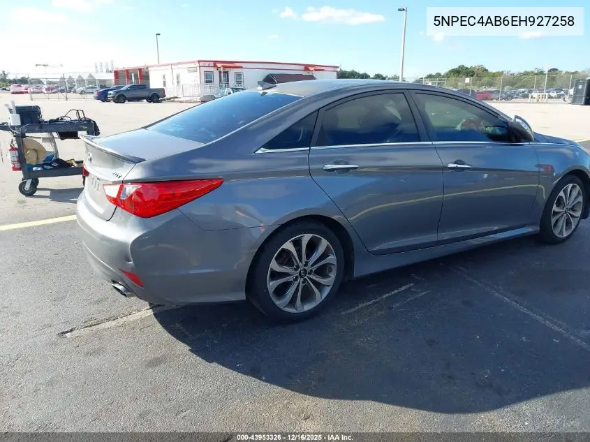 5NPEC4AB6EH927258 2014 Hyundai Sonata Se 2.0T