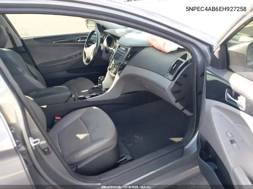 5NPEC4AB6EH927258 2014 Hyundai Sonata Se 2.0T