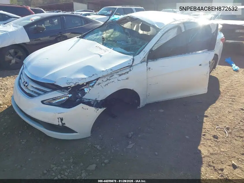 5NPEB4AC8EH872632 2014 Hyundai Sonata Gls