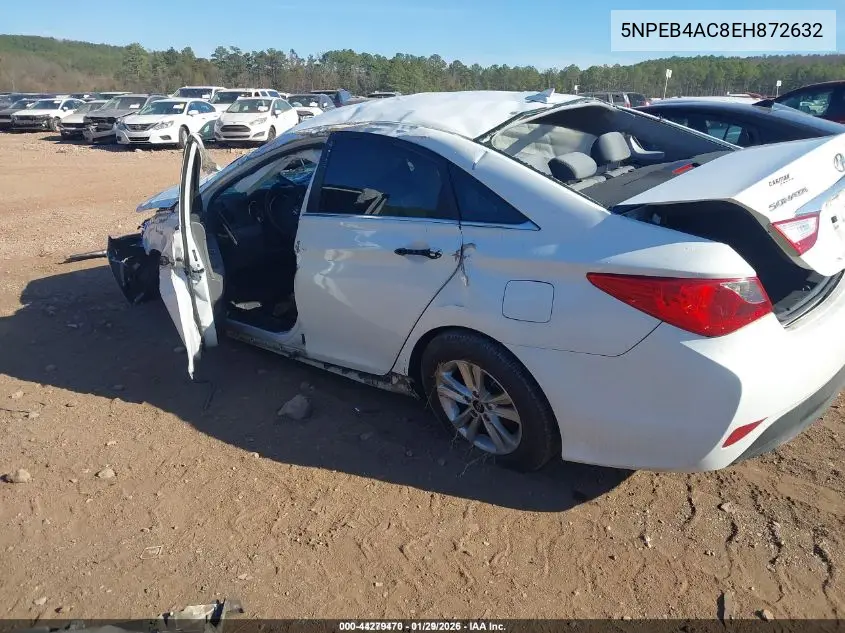 5NPEB4AC8EH872632 2014 Hyundai Sonata Gls
