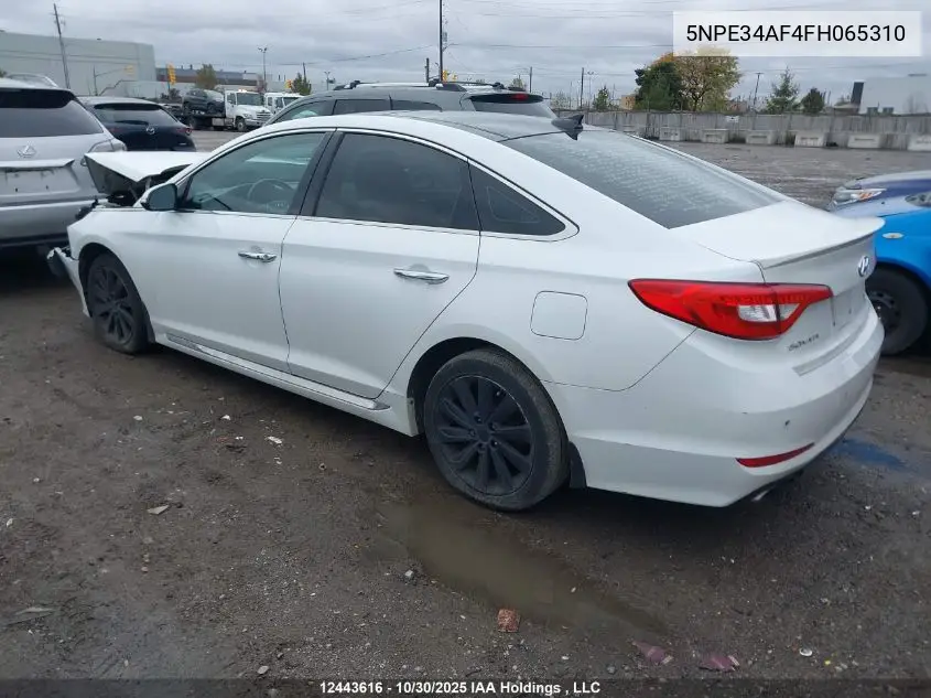 5NPE34AF4FH065310 2015 Hyundai Sonata Sport/Limited