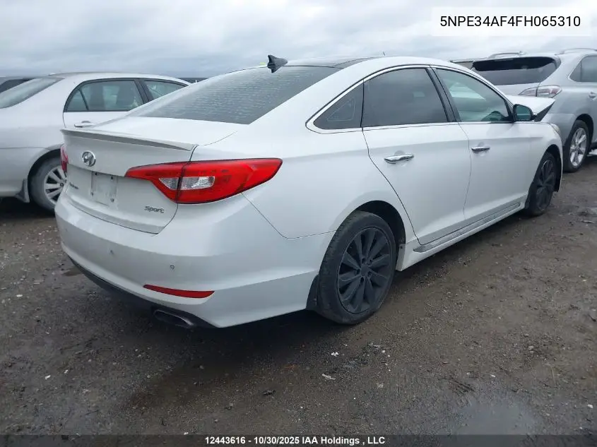 5NPE34AF4FH065310 2015 Hyundai Sonata Sport/Limited