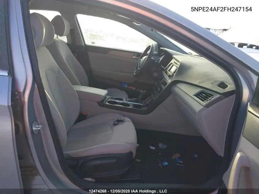 5NPE24AF2FH247154 2015 Hyundai Sonata Gl