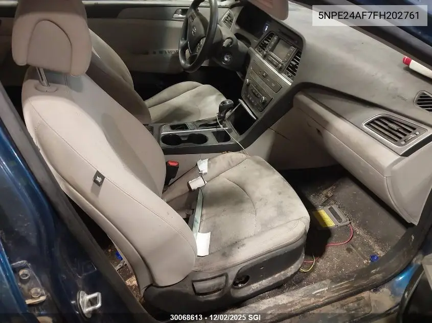 5NPE24AF7FH202761 2015 Hyundai Sonata Se