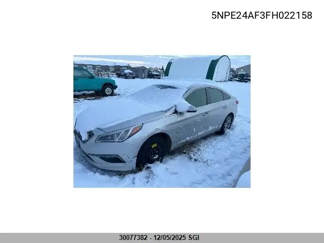 5NPE24AF3FH022158 2015 Hyundai Sonata Se