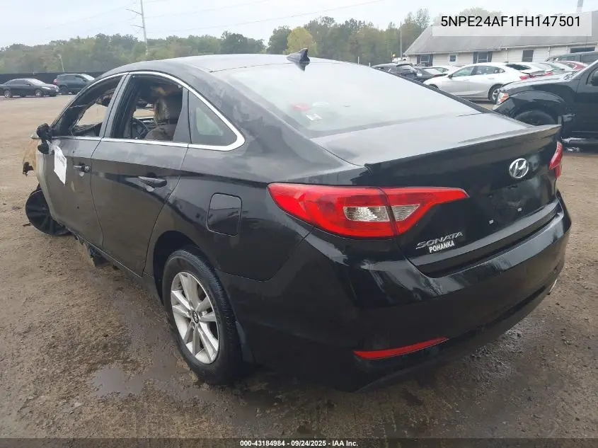 5NPE24AF1FH147501 2015 Hyundai Sonata Se