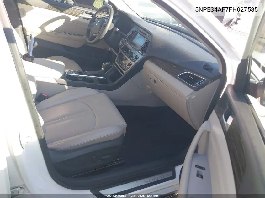 5NPE34AF7FH027585 2015 Hyundai Sonata Limited