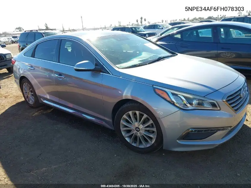5NPE34AF6FH078303 2015 Hyundai Sonata Limited