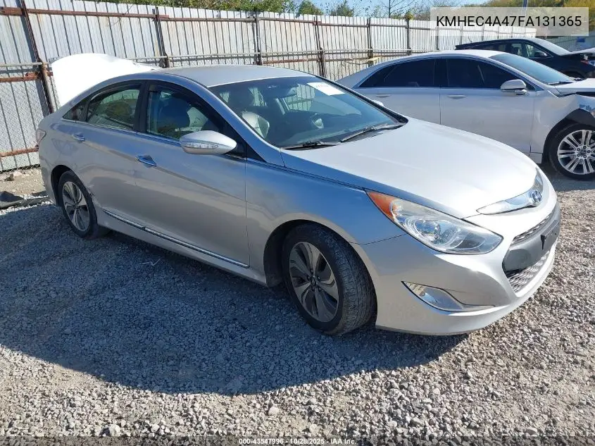 KMHEC4A47FA131365 2015 Hyundai Sonata Hybrid Limited