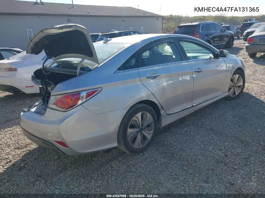 KMHEC4A47FA131365 2015 Hyundai Sonata Hybrid Limited
