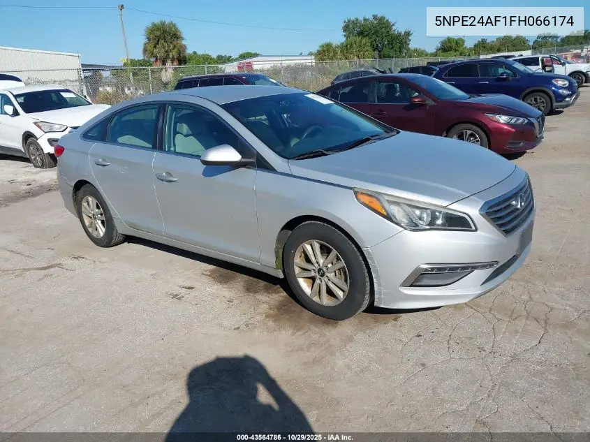 5NPE24AF1FH066174 2015 Hyundai Sonata Se