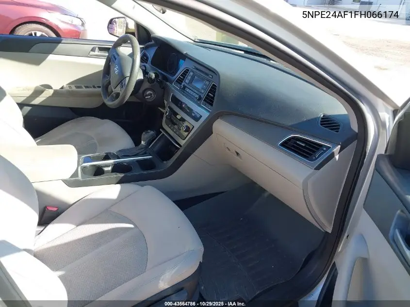 5NPE24AF1FH066174 2015 Hyundai Sonata Se