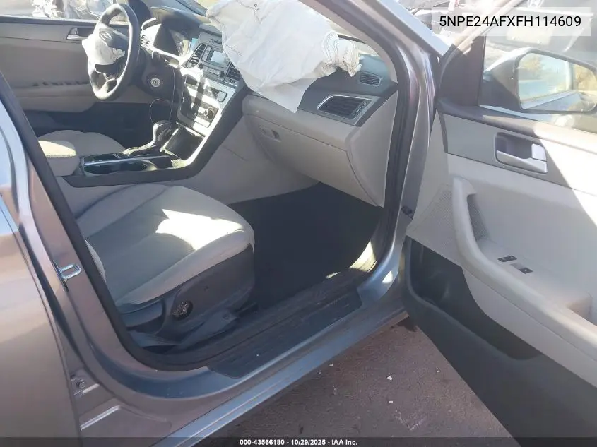 5NPE24AFXFH114609 2015 Hyundai Sonata Se