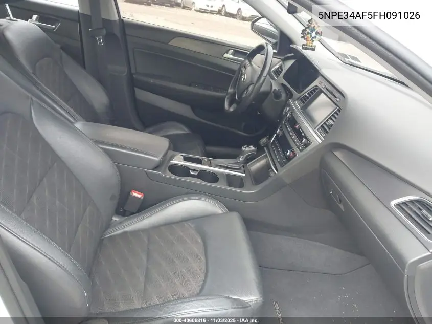 5NPE34AF5FH091026 2015 Hyundai Sonata Sport