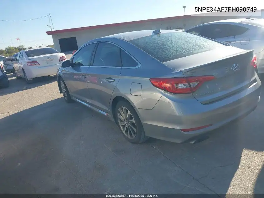 5NPE34AF7FH090749 2015 Hyundai Sonata Sport