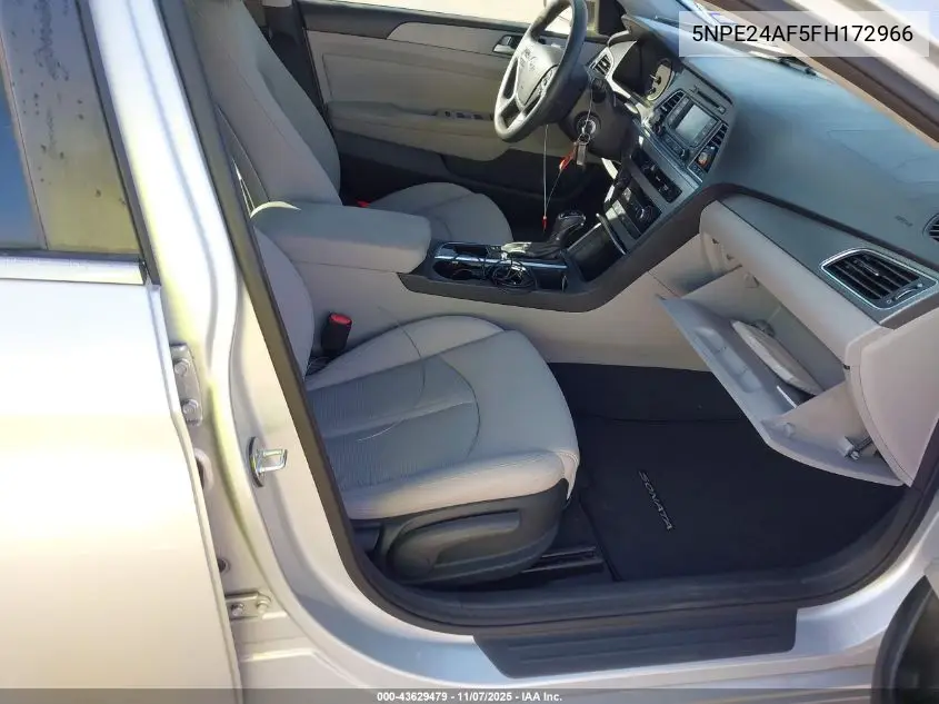 5NPE24AF5FH172966 2015 Hyundai Sonata Se
