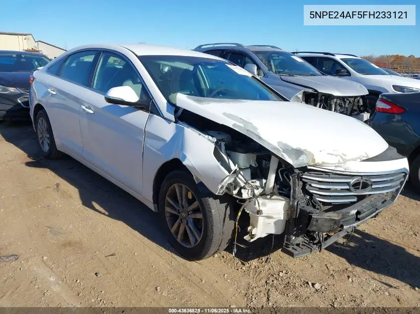 5NPE24AF5FH233121 2015 Hyundai Sonata Se