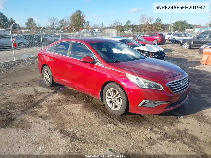 5NPE24AF5FH201947 2015 Hyundai Sonata Se