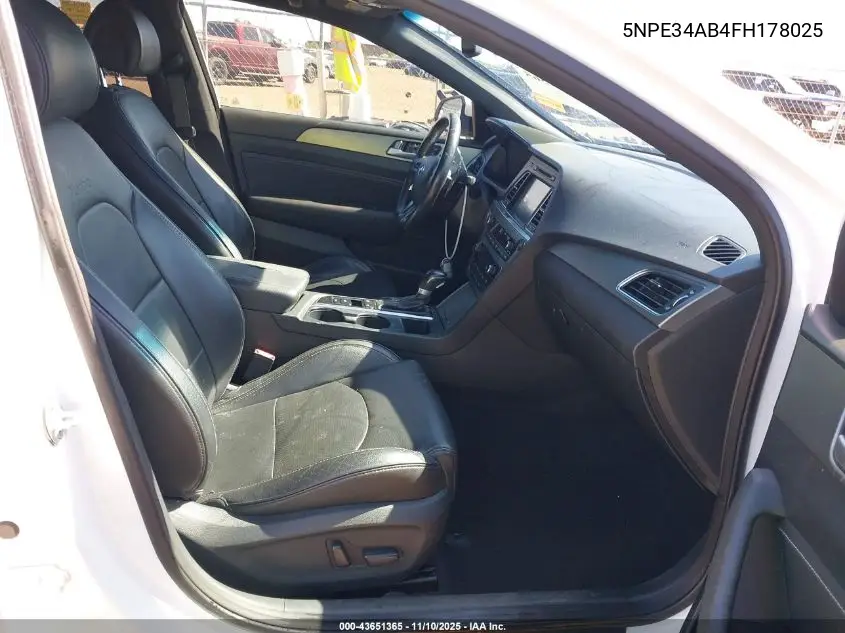 5NPE34AB4FH178025 2015 Hyundai Sonata Limited 2.0T