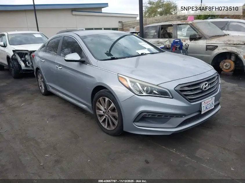 5NPE34AF8FH073510 2015 Hyundai Sonata Sport