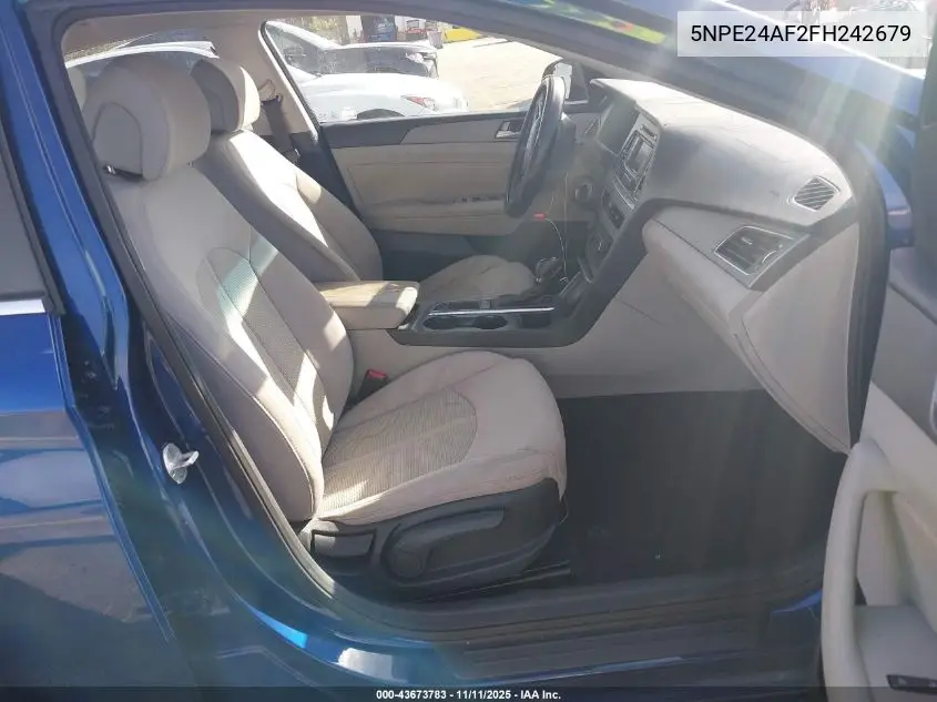 5NPE24AF2FH242679 2015 Hyundai Sonata Se