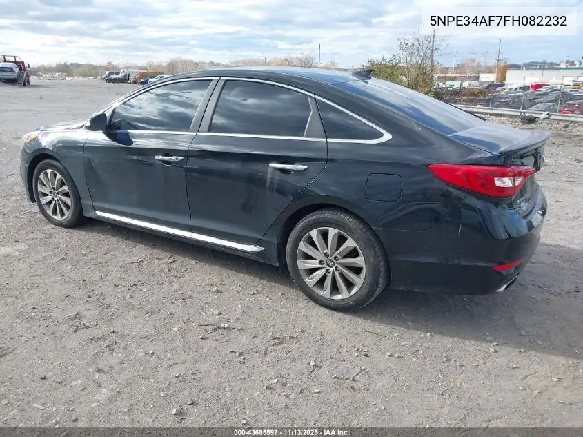 5NPE34AF7FH082232 2015 Hyundai Sonata Sport