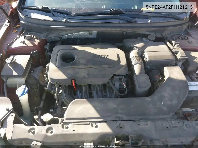 5NPE24AF2FH121215 2015 Hyundai Sonata Se