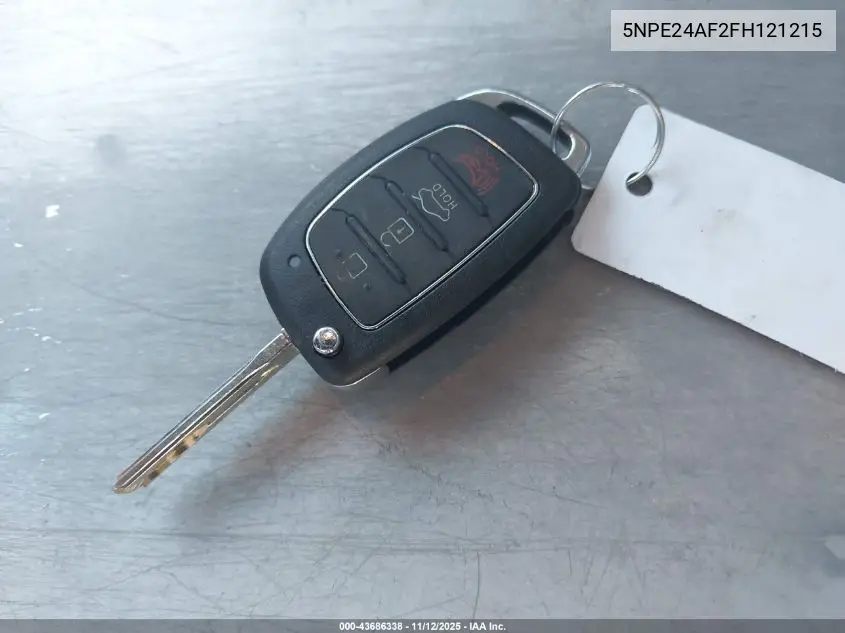 5NPE24AF2FH121215 2015 Hyundai Sonata Se