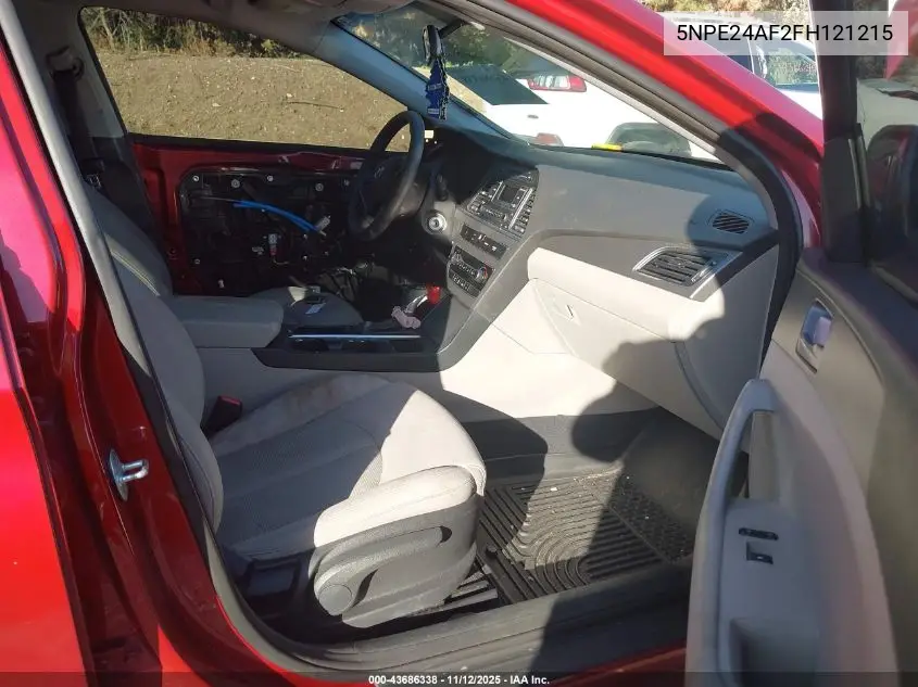 5NPE24AF2FH121215 2015 Hyundai Sonata Se