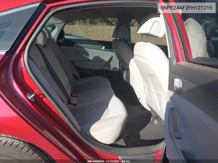 5NPE24AF2FH121215 2015 Hyundai Sonata Se