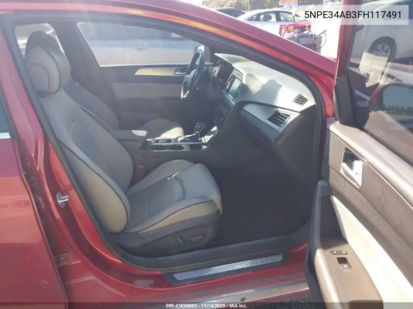 5NPE34AB3FH117491 2015 Hyundai Sonata Limited 2.0T