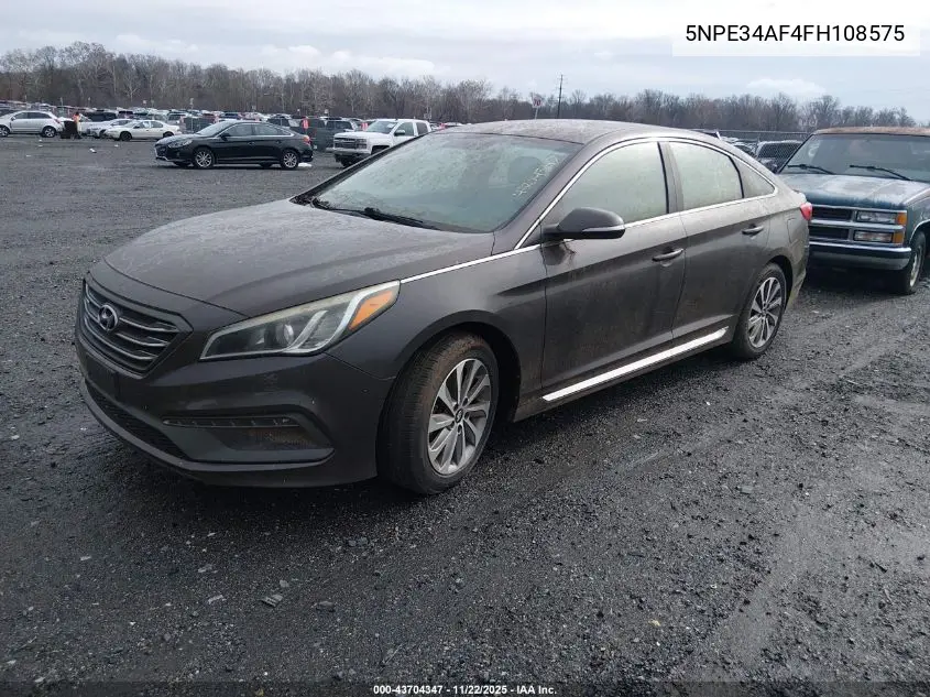 5NPE34AF4FH108575 2015 Hyundai Sonata Sport