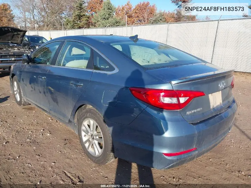 5NPE24AF8FH183573 2015 Hyundai Sonata Se