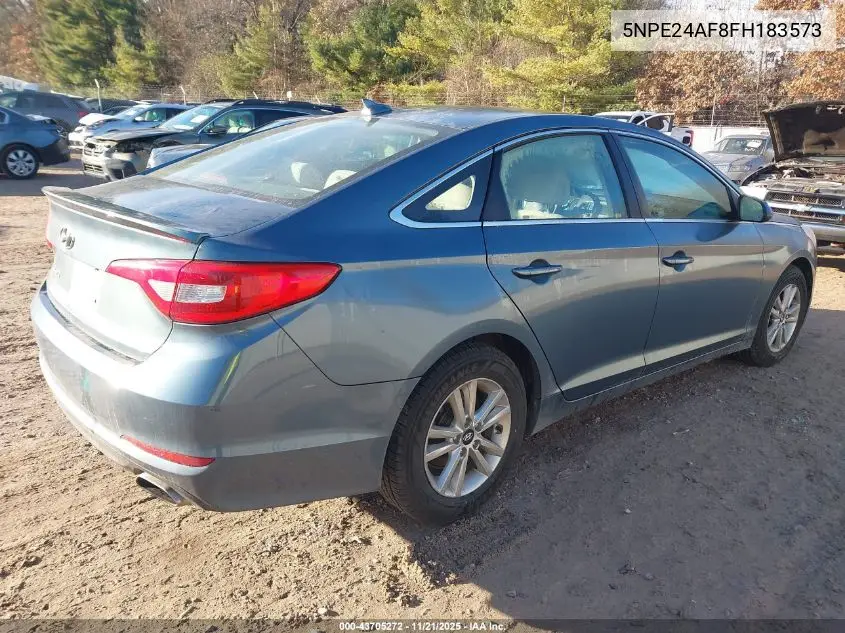 5NPE24AF8FH183573 2015 Hyundai Sonata Se