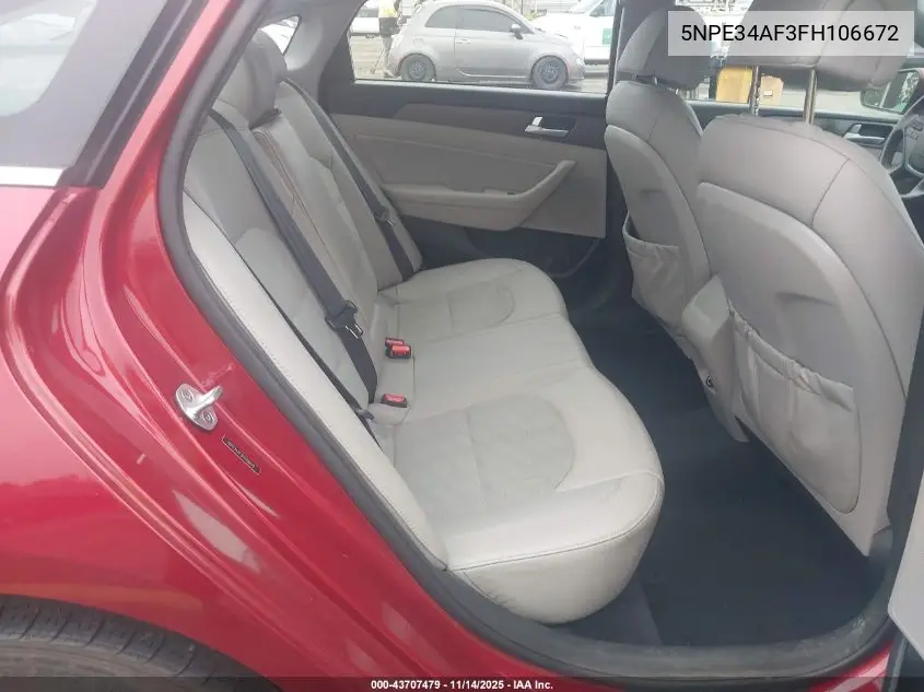 5NPE34AF3FH106672 2015 Hyundai Sonata Sport