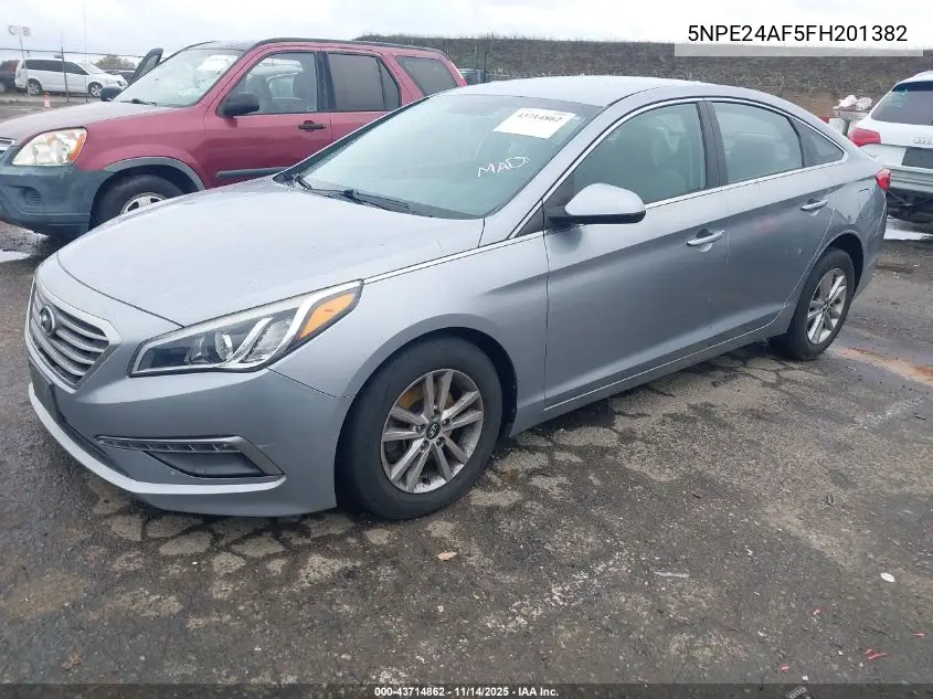 5NPE24AF5FH201382 2015 Hyundai Sonata Se