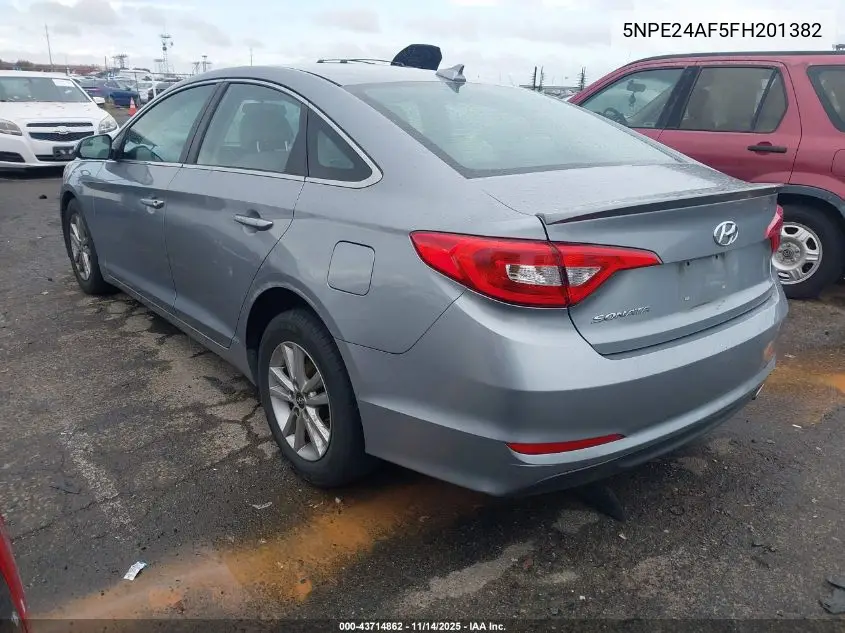 5NPE24AF5FH201382 2015 Hyundai Sonata Se