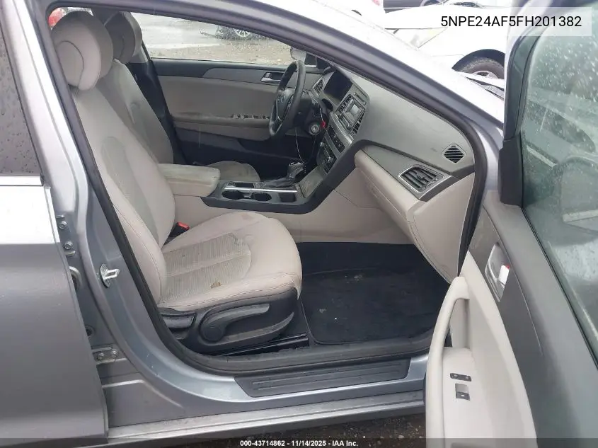 5NPE24AF5FH201382 2015 Hyundai Sonata Se
