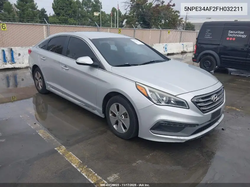 5NPE34AF2FH032211 2015 Hyundai Sonata Sport
