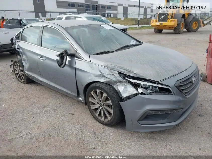 5NPE34AF7FH097197 2015 Hyundai Sonata Sport