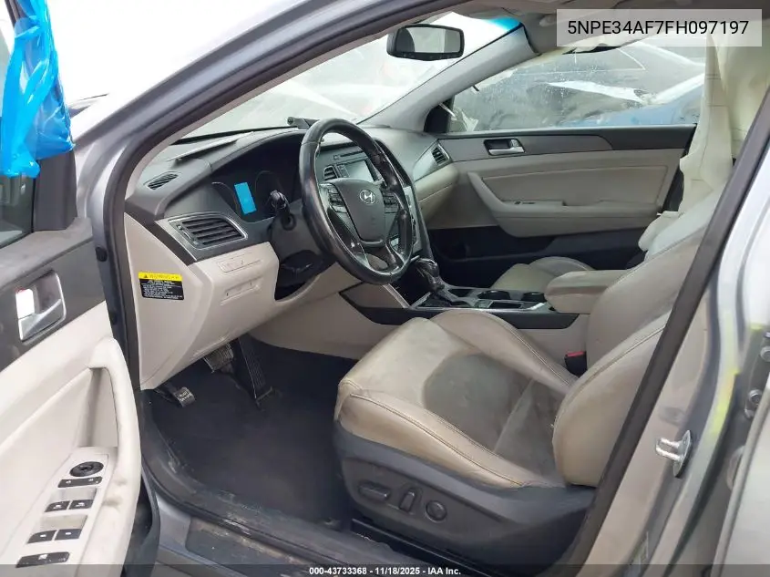 5NPE34AF7FH097197 2015 Hyundai Sonata Sport
