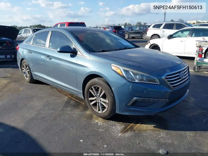 5NPE24AF5FH150613 2015 Hyundai Sonata Se