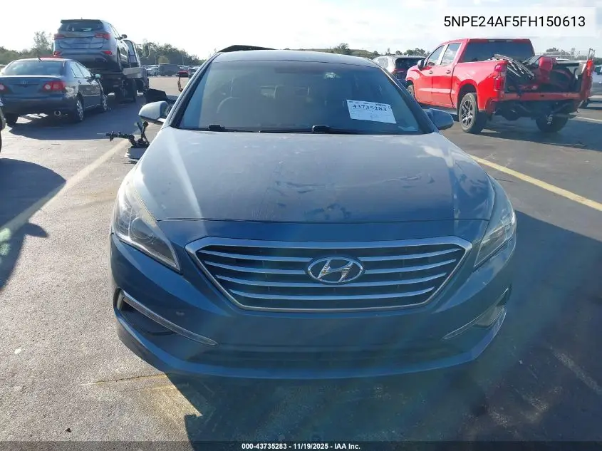 5NPE24AF5FH150613 2015 Hyundai Sonata Se