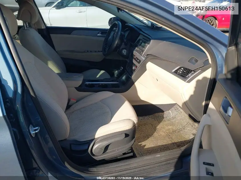 5NPE24AF5FH150613 2015 Hyundai Sonata Se