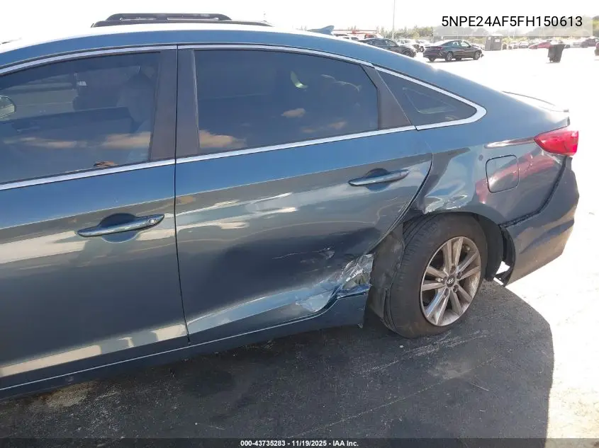5NPE24AF5FH150613 2015 Hyundai Sonata Se